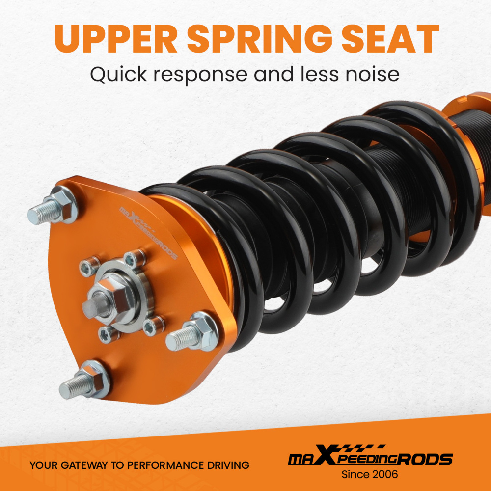 Full Coilovers Suspension Struts Kit + Sway Bar Link compatible for Honda Civic 2001-2005