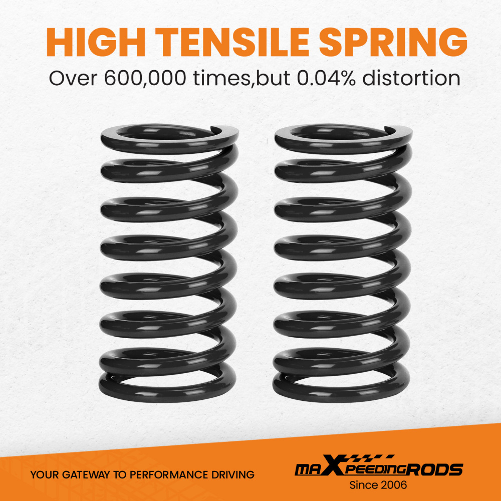 Full Coilovers Suspension Struts Kit + Sway Bar Link compatible for Honda Civic 2001-2005