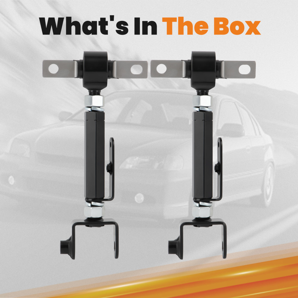 24 Way Damper CoiloversRear Control Camber Arms Kit compatible for Honda Civic 2001-2005