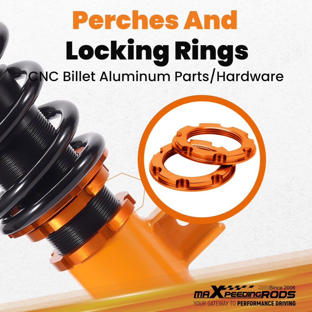 Coilover Shock+Spring+Camber 24 way compatible for Honda Civic 12-15 Si 12-13