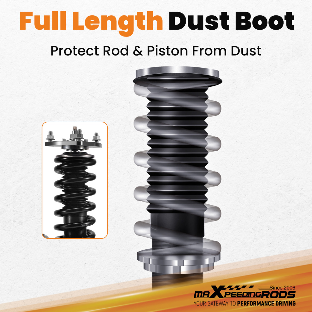 Compatible for Honda Civic Si EM2 RSX DC5 24 Ways Adj. Damper Coilovers Coilover Struts kit 