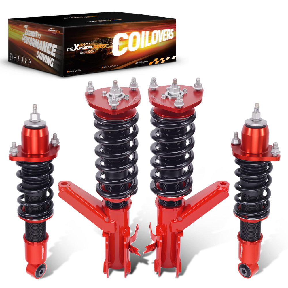 24 Ways DamperHeight Adjustment Coilover compatible for Honda Civic Coupe 01-05