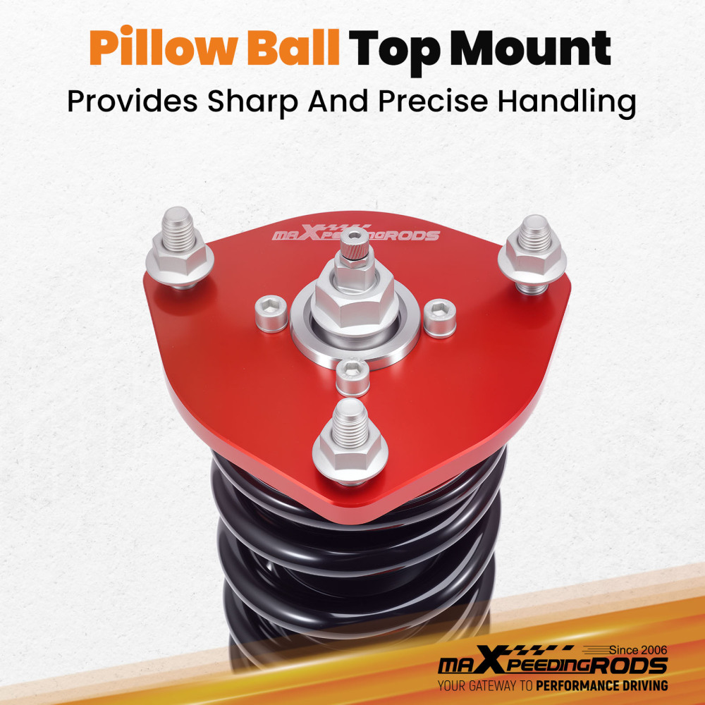 24 Ways DamperHeight Adjustment Coilover compatible for Honda Civic Coupe 01-05