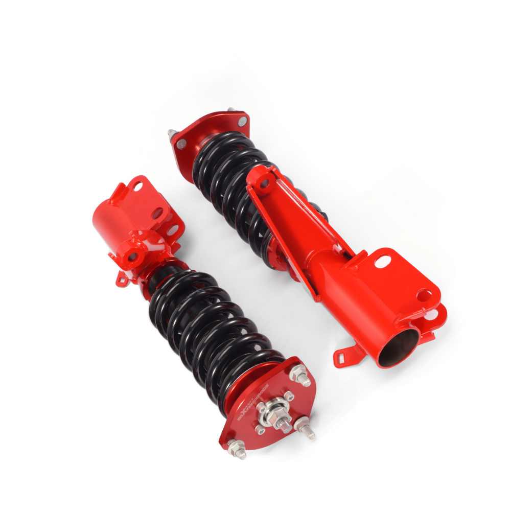 2002 compatible for Honda Civic 2001 2003 2004 2005 Adjustbale Height Shock Strut Red Coilovers