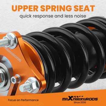 MaXpeedingrods Adjustable CoiloverCamber Arms compatible for Honda Civic Hatchback 16-21