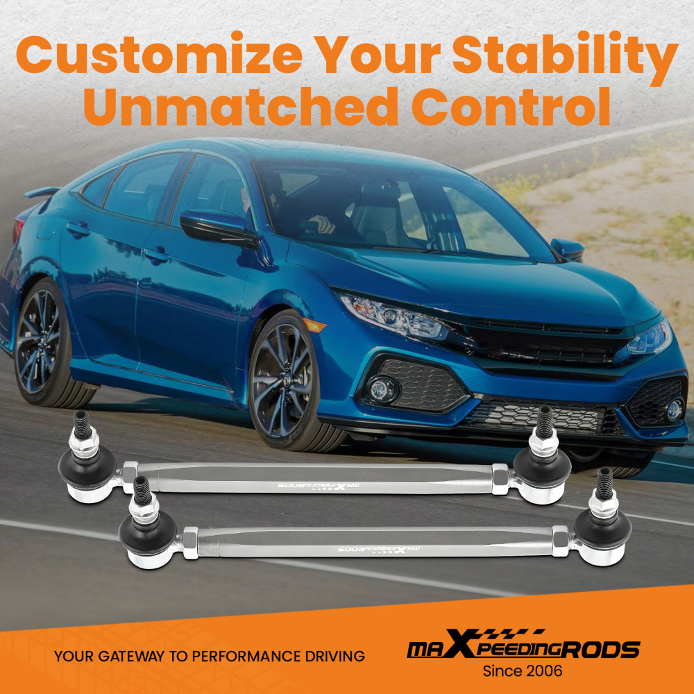 MaXpeedingrods Coilover Lowering Kit compatible for Honda Civic Hatchback 4-Door 2016-2021