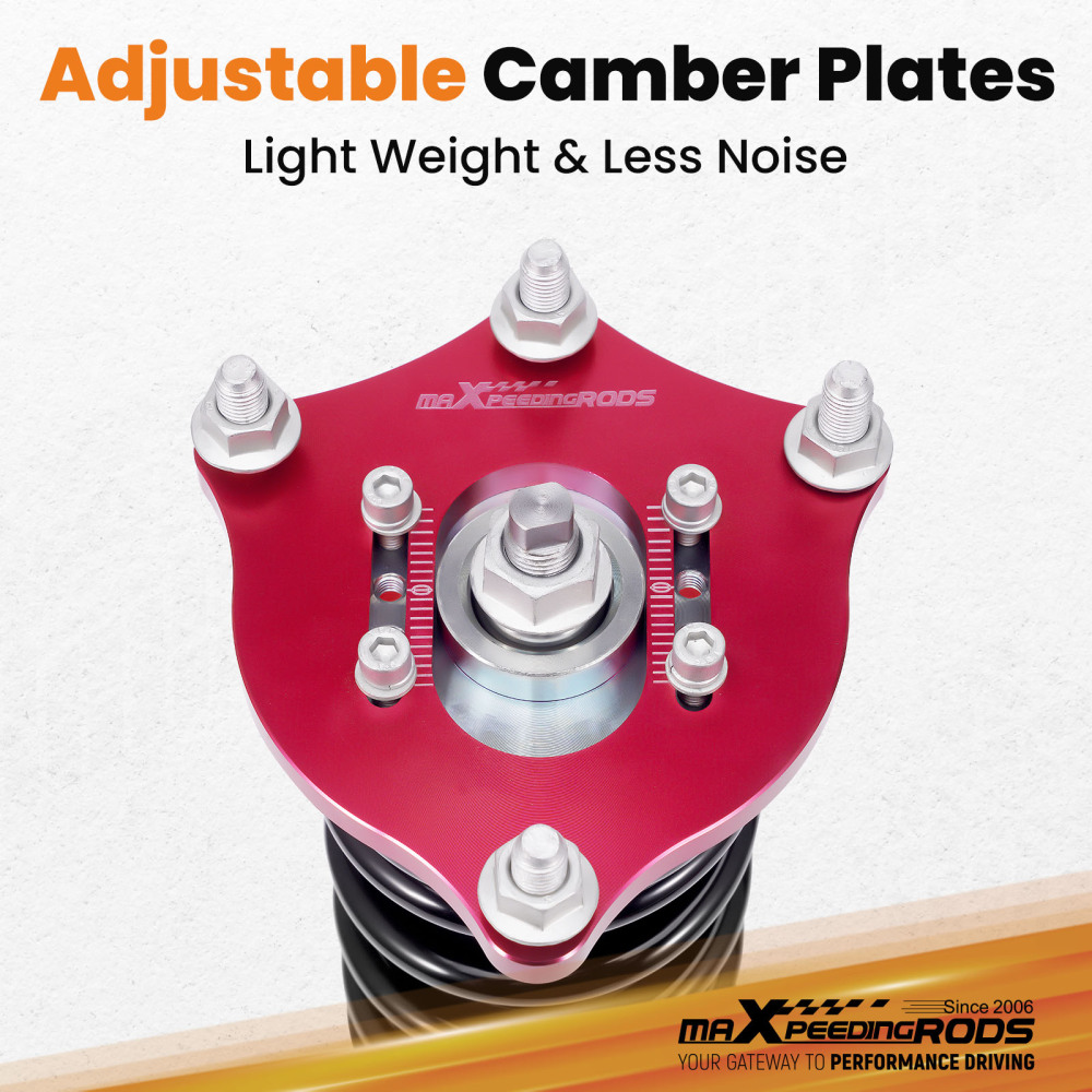 MaXpeedingrods Coilover Lowering Kit compatible for Honda Civic Hatchback 4-Door 2016-2021