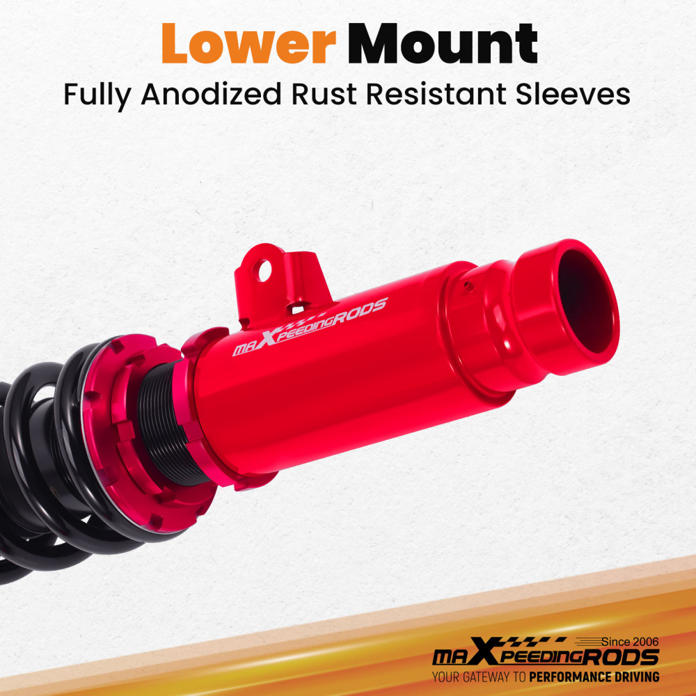 MaXpeedingrods Coilovers 24 Way Damper compatible for Honda Civic Hatchback 16-21 (52mm)