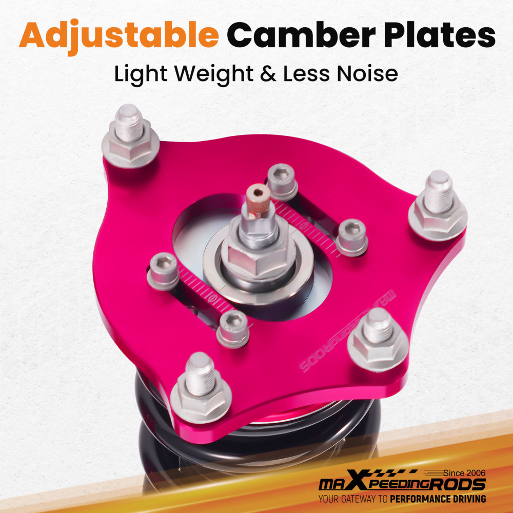 MaXpeedingrods Coilovers 24 Way Damper compatible for Honda Civic Hatchback 16-21 (52mm)