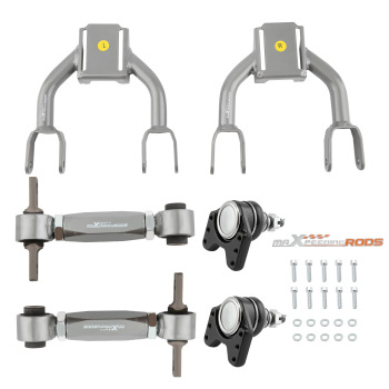 Coilovers + Lower Control Arm Front Upper Rear Camber Kit compatible for Honda Civic 92-95