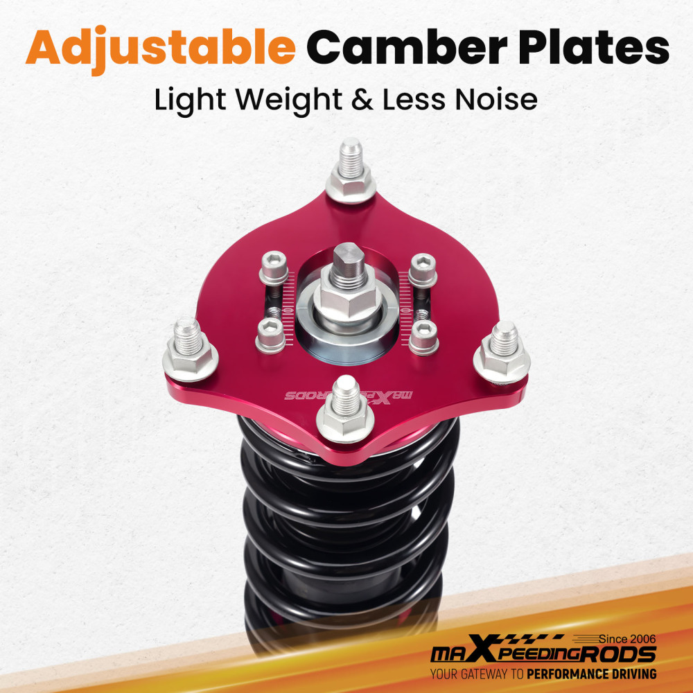 Coilovers Lowering Kit compatible for Honda Civic Coupe/ Sedan 16-21 FC (50mm)