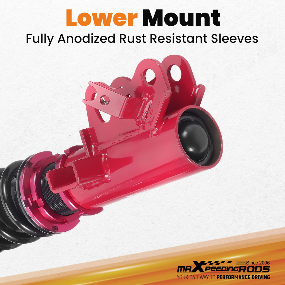 MaXpeedingrods Street Coilovers compatible for Honda Civic Si 2014-15 Fully Adjustable