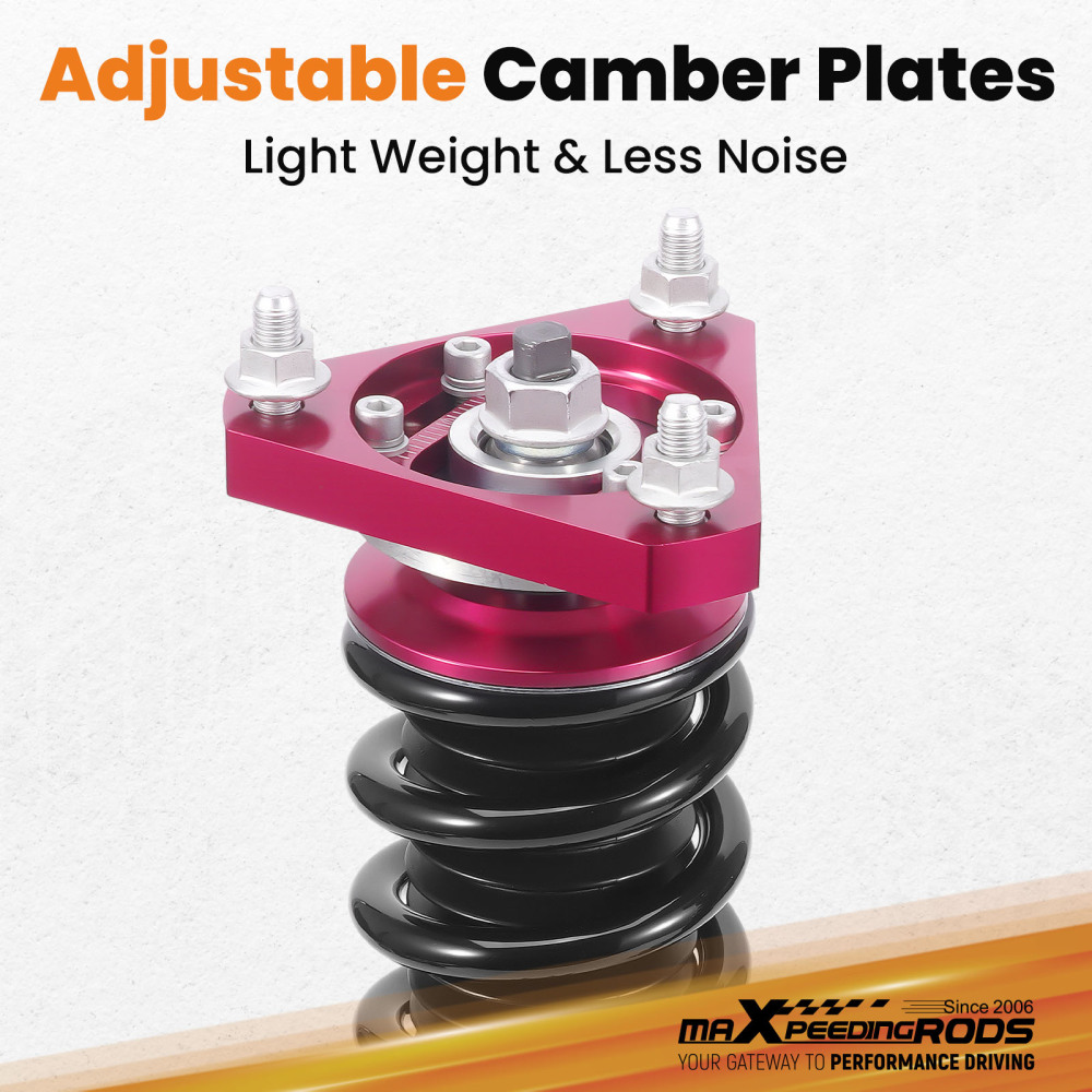 MaXpeedingrods Street Coilovers compatible for Honda Civic Si 2014-15 Fully Adjustable