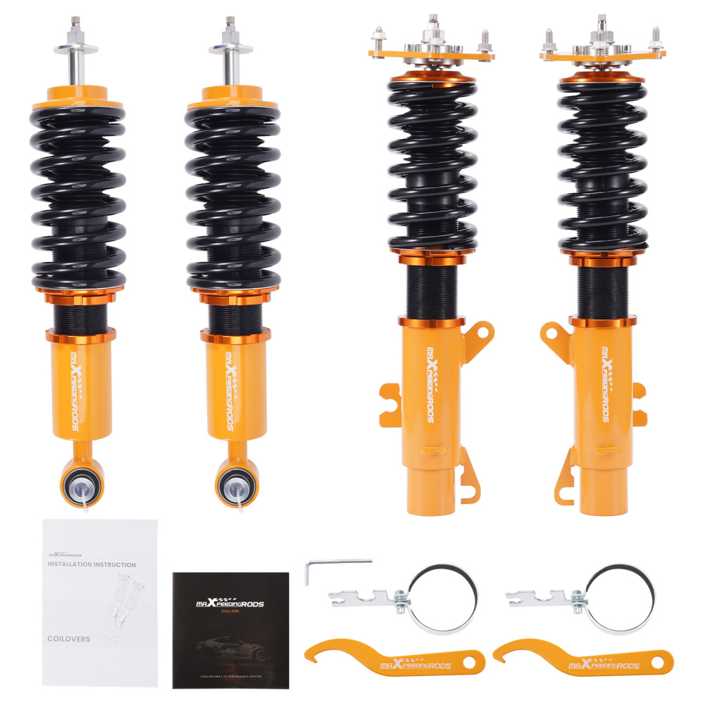 Racing Coilover compatible for Mini Cooper 02-2006 Adjustable Damper Shock Absorbers Struts Lowering Kit