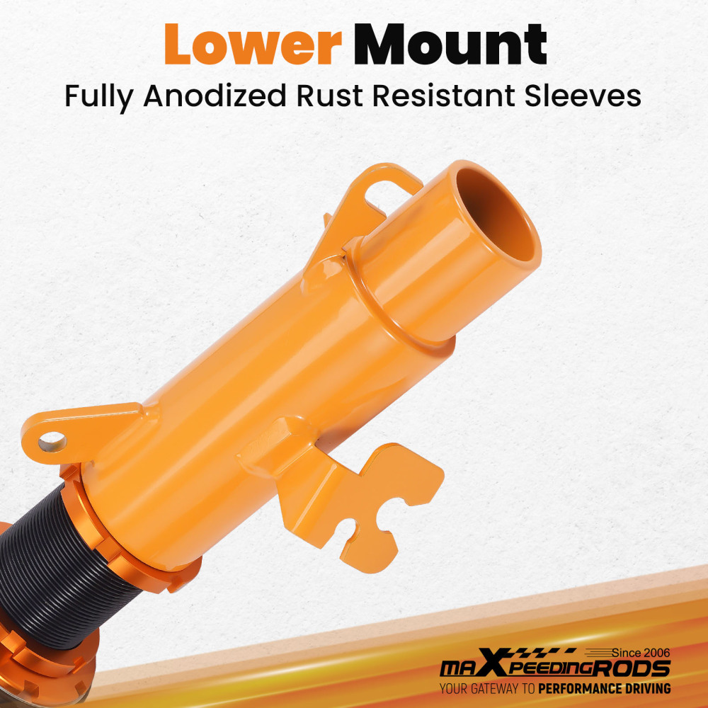 Racing Coilover compatible for Mini Cooper 02-2006 Adjustable Damper Shock Absorbers Struts Lowering Kit