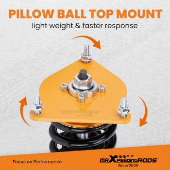 Compatible for Mini Cooper R50 S R53 2002-2006 R52 Convertible 05-08 Coilovers Suspension Kit Lowering Kit