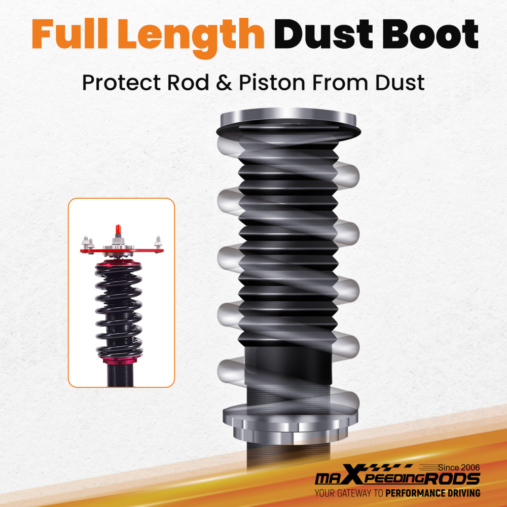 Kit Assetto a Ghiera Ammortizzatori compatibile per Mini Cooper S R50 R52 Convertible R53