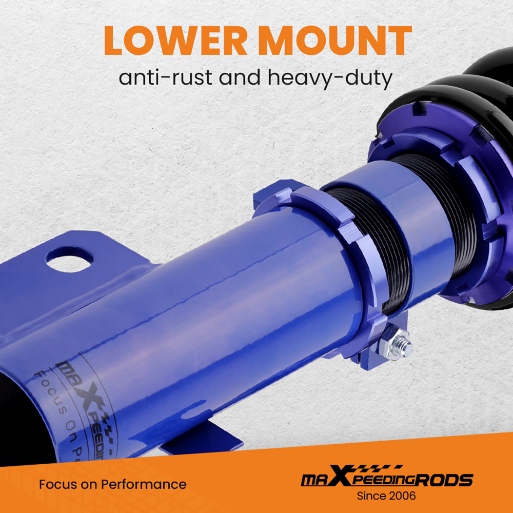 Coilover filettato Ammortizzatore compatibile per Toyota Corolla MK9 E12 E13 2003-2008