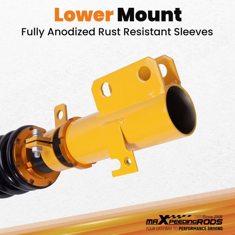 Coilovers compatible for Toyota Corolla 03-2008 Matrix Coil Spring Shock Struts Adj. Damper Lowering Kit