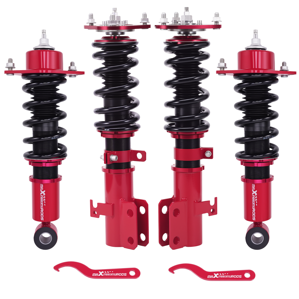 Coilover Kit 24-Way compatible for Toyota Corolla E120 01-07 Height Adjustable Suspension