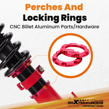 MaXpeedingrods Coilovers Shocks Suspension Kit compatible for Toyota Corolla 2003-2008