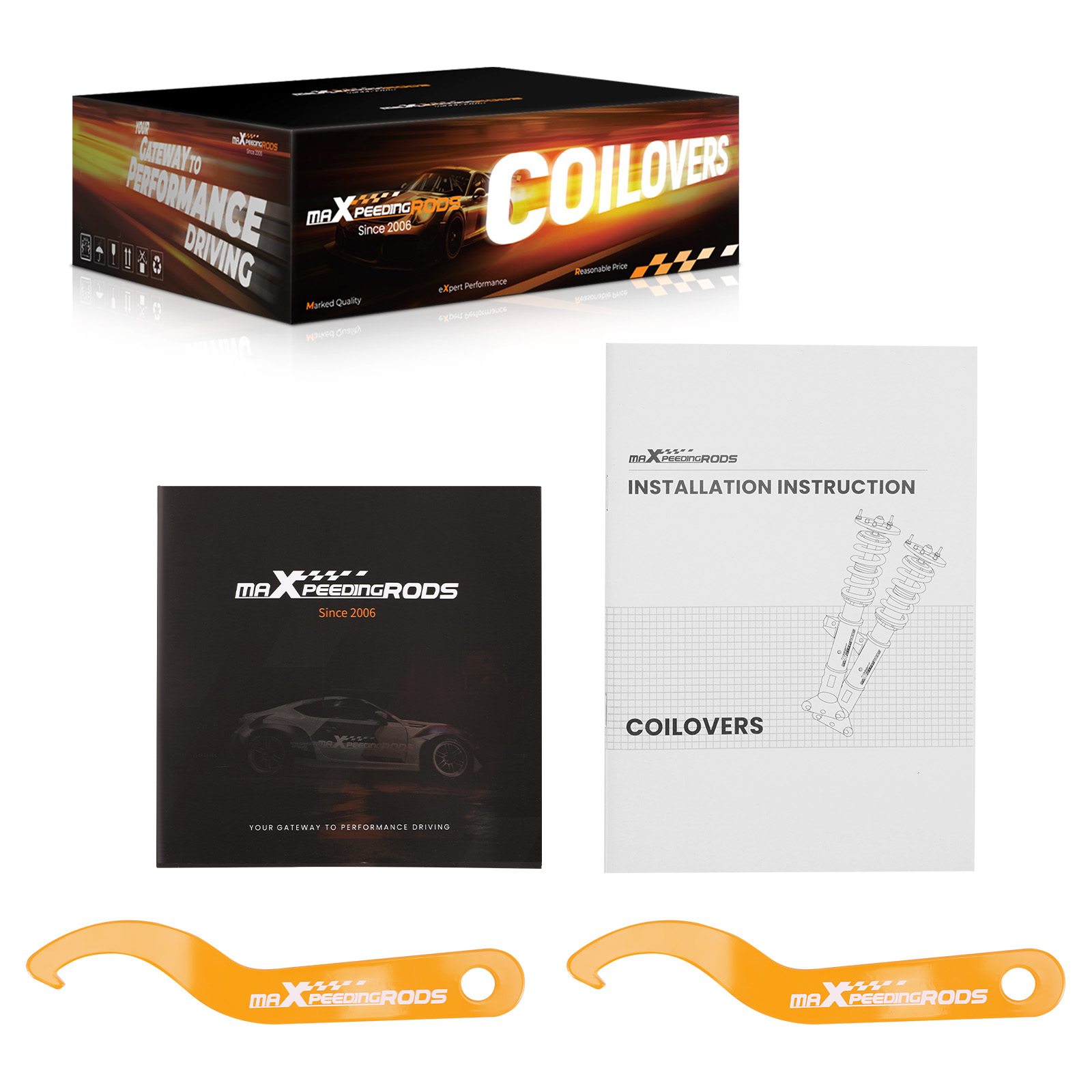 Maxpeedingrods-Performance Racing Coilovers Kits compatible
