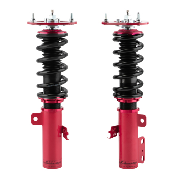Coilovers 24-Steps Adj Damper compatible for Toyota Corolla 2009-2019 Shocks Suspension Kit lowering kit