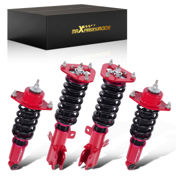 Full Coilovers 24 Way Damper Adjustable Shocks compatible for Toyota Corolla Sedan 09-18