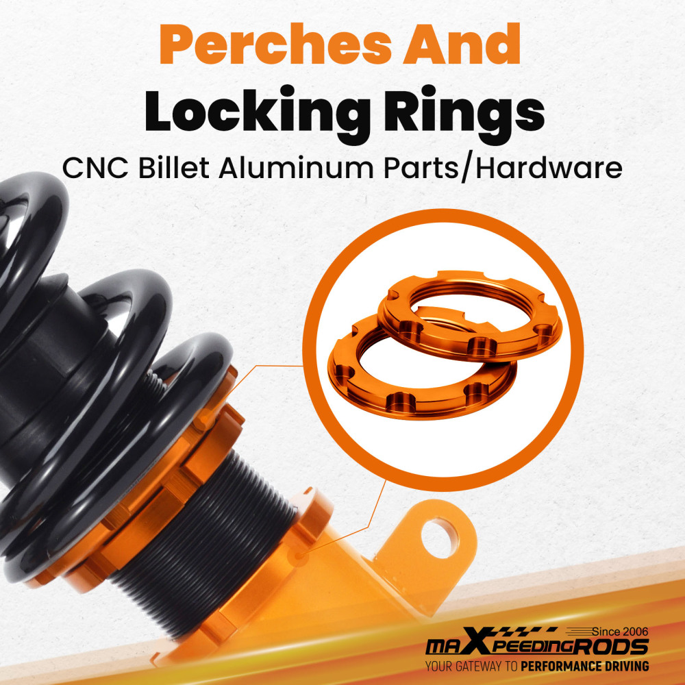 Adjustable Coilovers Suspension Kit compatible for Scion iM 2016 / Compatible for Corolla iM 2017-18