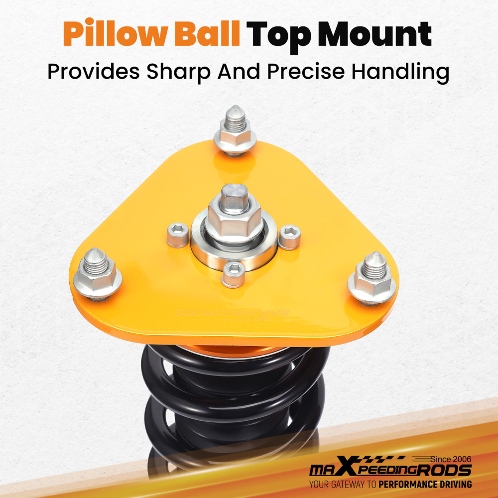 Adjustable Coilovers Suspension Kit compatible for Scion iM 2016 / Compatible for Corolla iM 2017-18