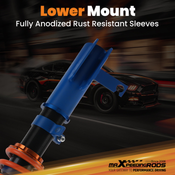 24 Way Damping Adjustable Coilovers Lowering Kit compatible for Chevrolet Chevy Cruze 09-15