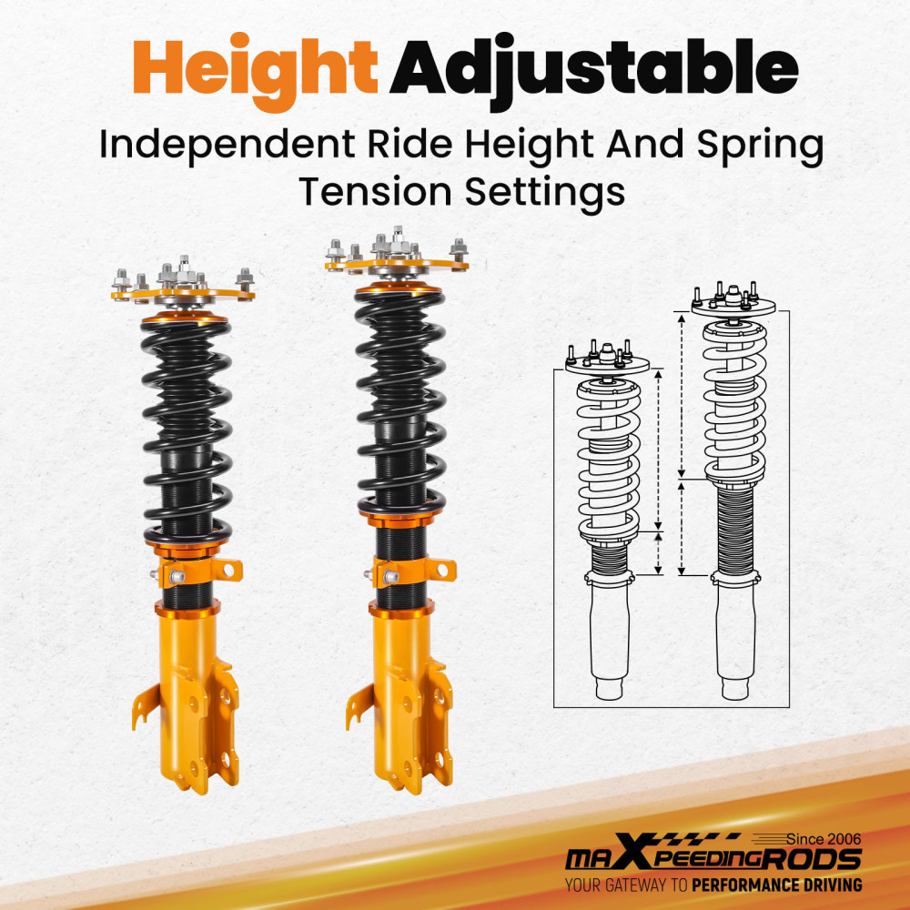 Sospensioni Ammortizzatori e molle Coilover kit compatibile per Honda CRV 3 2.4 2.0 2.2