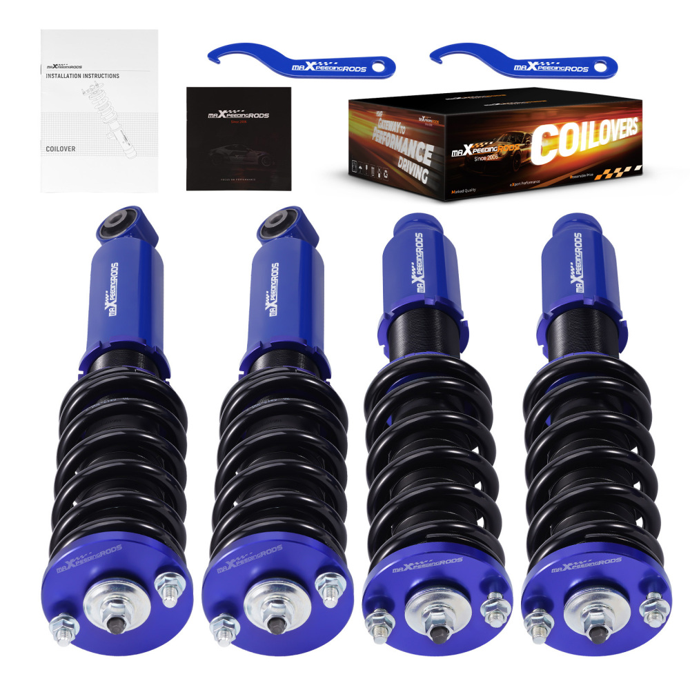Complete Coilover Kits compatible for Honda CR-V 1996-2001 Adj. Height Shock Absorbers