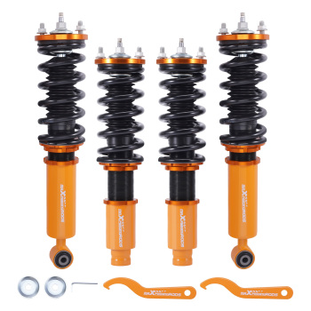 Kit ammortizzatori per auto Anteriore e Posteriore compatibile per Honda CR-V 1996-2001 RD1-RD3 FWDAWD Lowering Kit