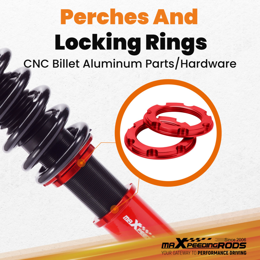 Kit ammortizzatori per auto Anteriore e Posteriore compatibile per Honda CR-V Absorber Struts Lowering Kit