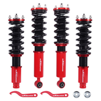 Compatible for Honda CRV 1996 1997 1998 1999 2000 2001 Front + Rear Damper BR Coilover Kits Lowering Kit