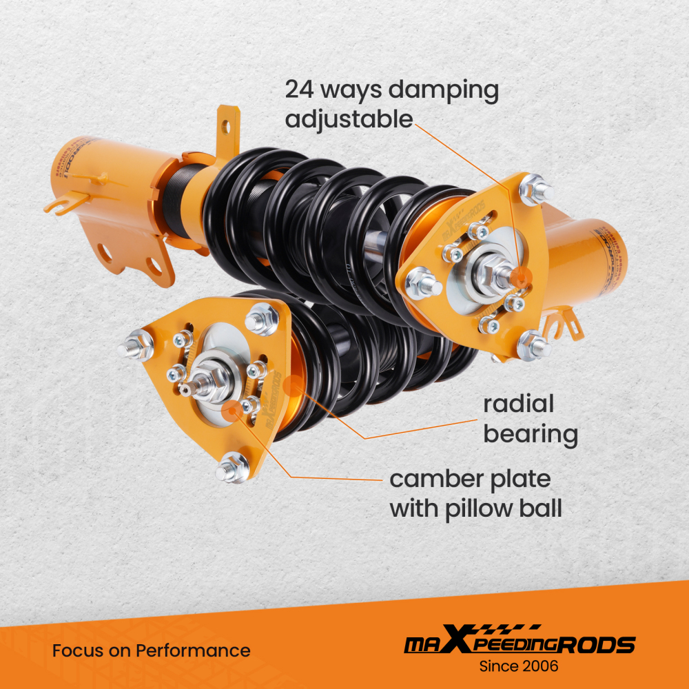 MaXpeedingrods Coilovers Suspension Lowering Kit compatible for Mazda CX5 CX-5 2017-2021