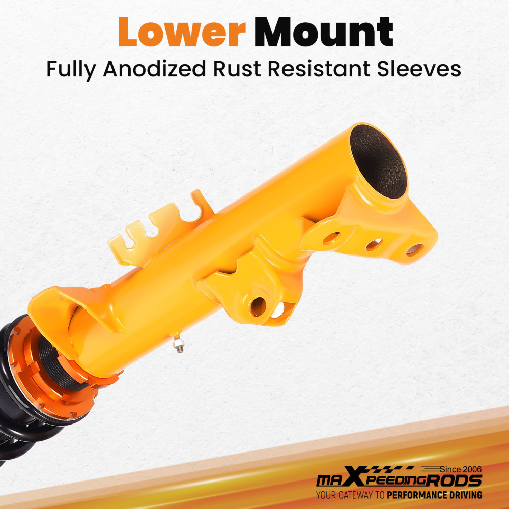 Amortiguadores Ajustable Altura compatible para BMW 3 Compact E36 1994-2001