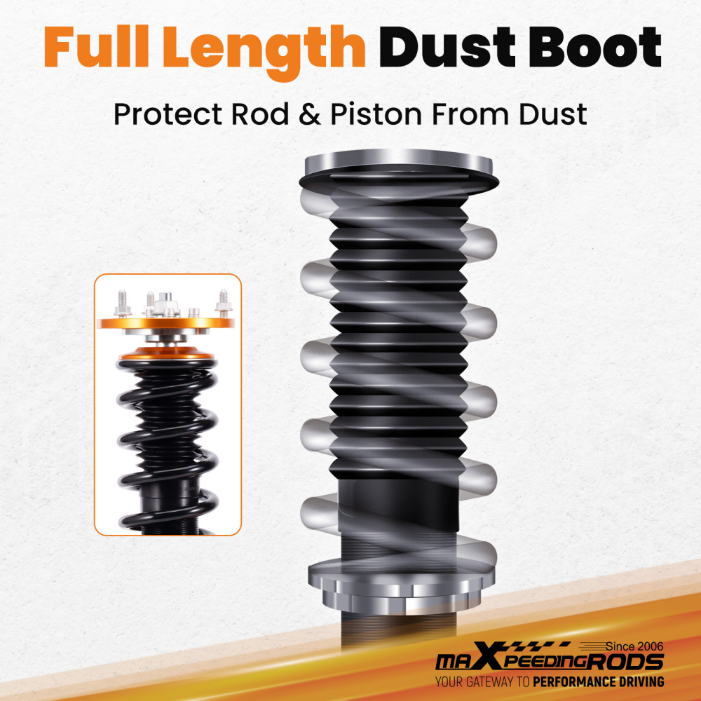 Coilover Kits Struts Coil Spring Kit Compatible for BMW 3 (E36) 4-door sedan 09/1990-12/1998 Lowering Kit