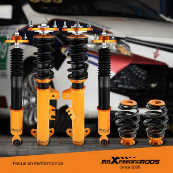 Height Adjustable Coilover Suspension Kit compatible for BMW 3 Series E36 91-99 318i 320i Lowering Kit