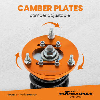 Height Adjustable Coilover Suspension Kit compatible for BMW 3 Series E36 91-99 318i 320i Lowering Kit