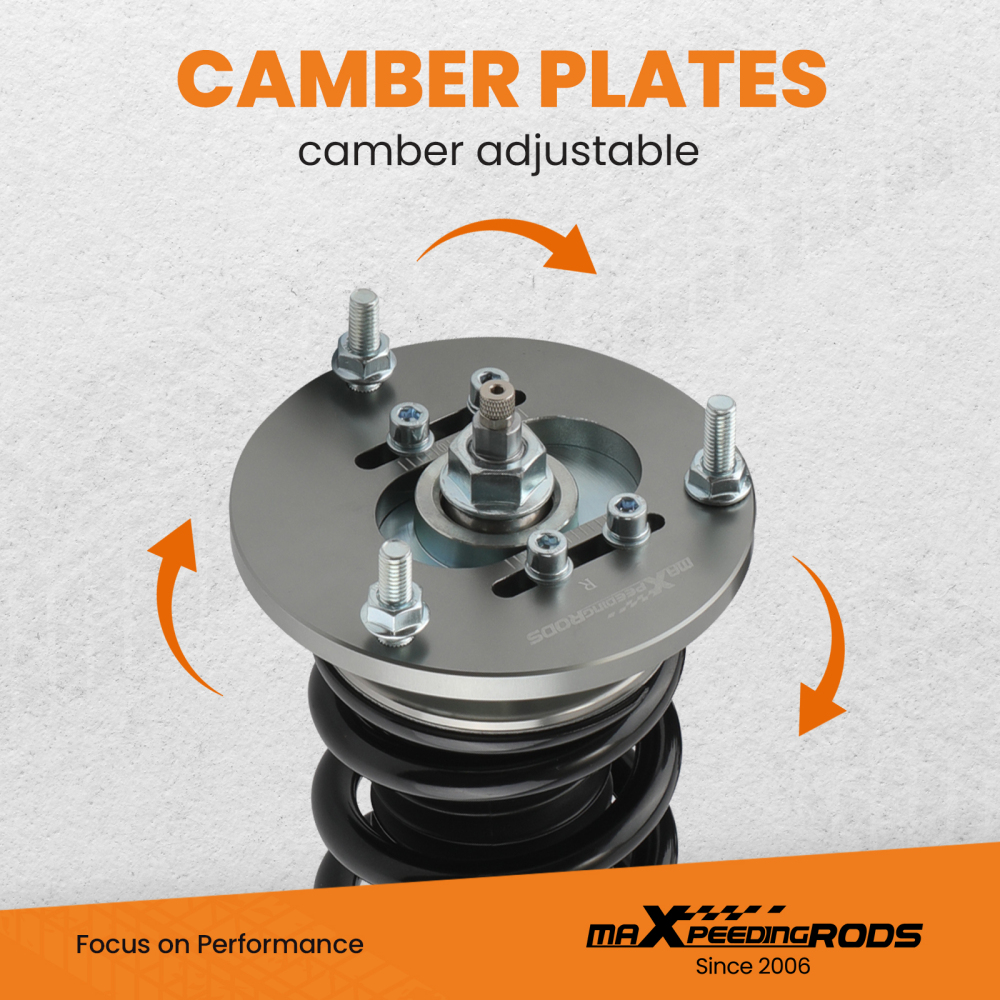 Kit ammortizzatori per auto Anteriore e Posteriore compatibile per BMW 3 Series E36 91-98 Lowering Kit