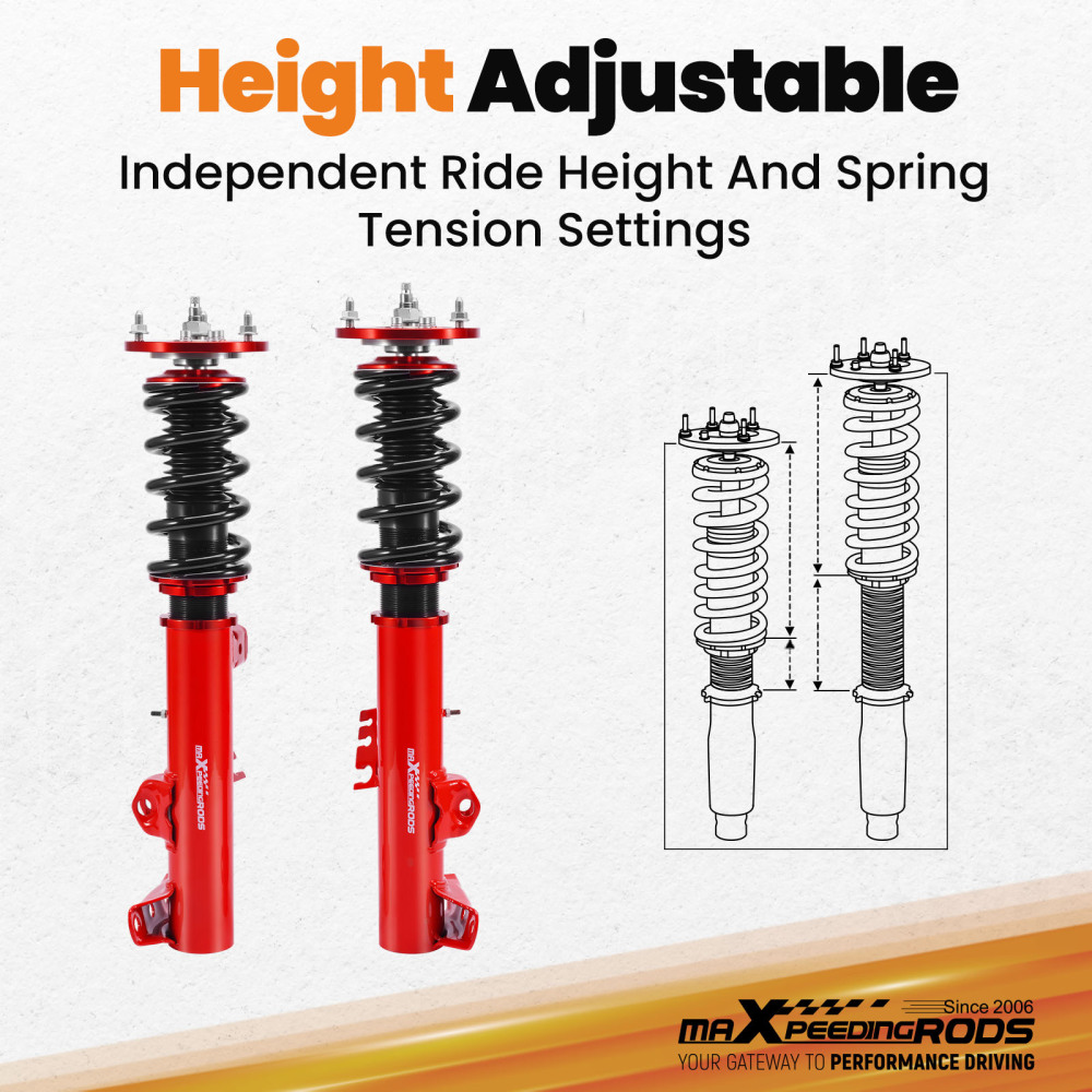 Coilover Coilovers Struts compatible for BMW E36 90-99 316i 318i 320i 323i 325i 328i 325is