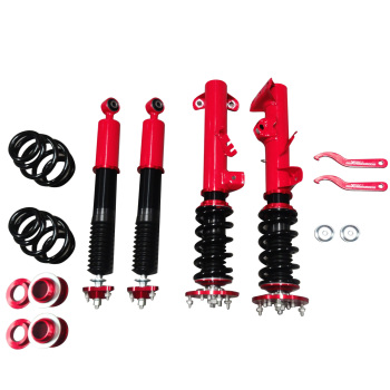 Kit ammortizzatori per auto Anteriore e Posteriore compatibile per BMW Serie E36 Berlina 318tds 325td 325tds90-98 Lowering Kit