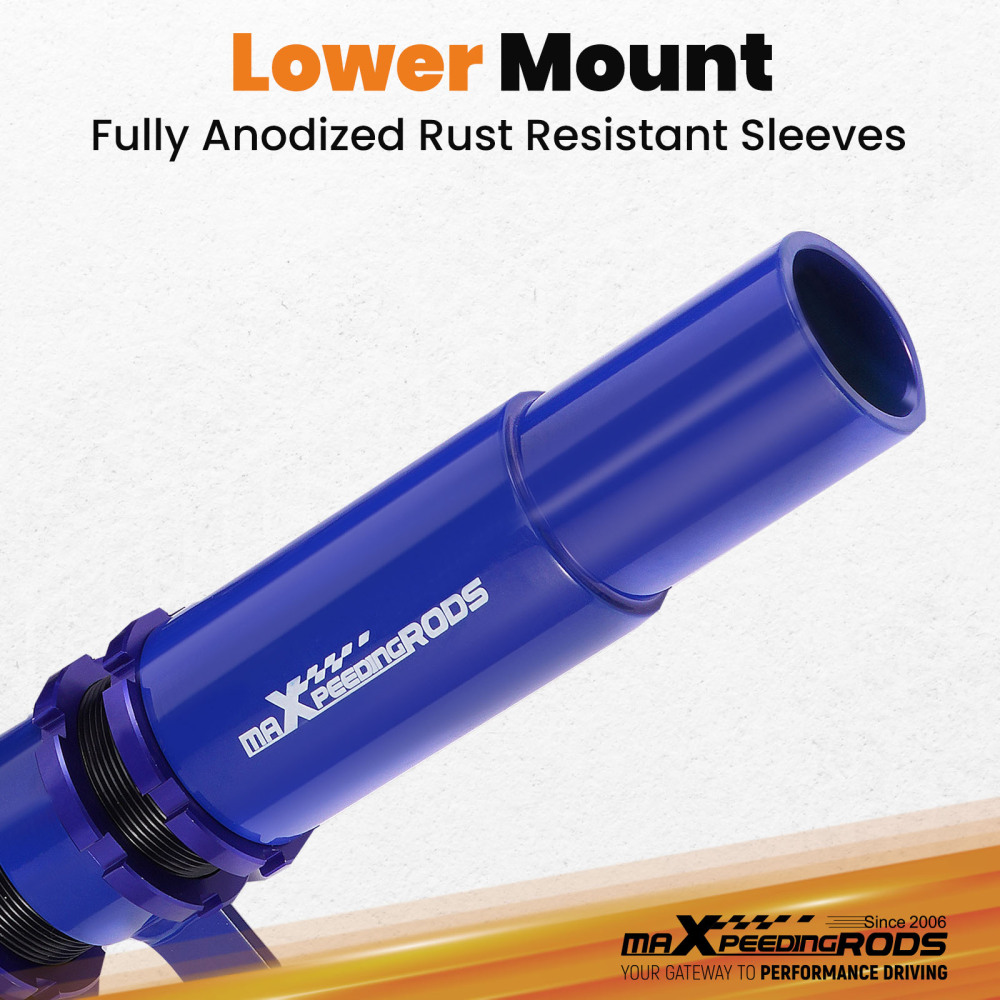 Suspensión de coilovers ajustables de alto rendimiento compatible para BMW 5er E39 96-03 Sedan