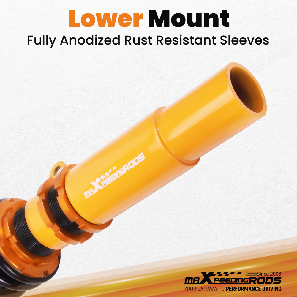 24 Ways Damping Adjustable Coilovers compatible for BMW 5  Series E39  525d 530d 535i 528i