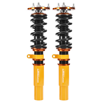 24 Step Damper Adjustable Coilovers Lowering Kit compatible for BMW E39 5-Series RWD 97-03