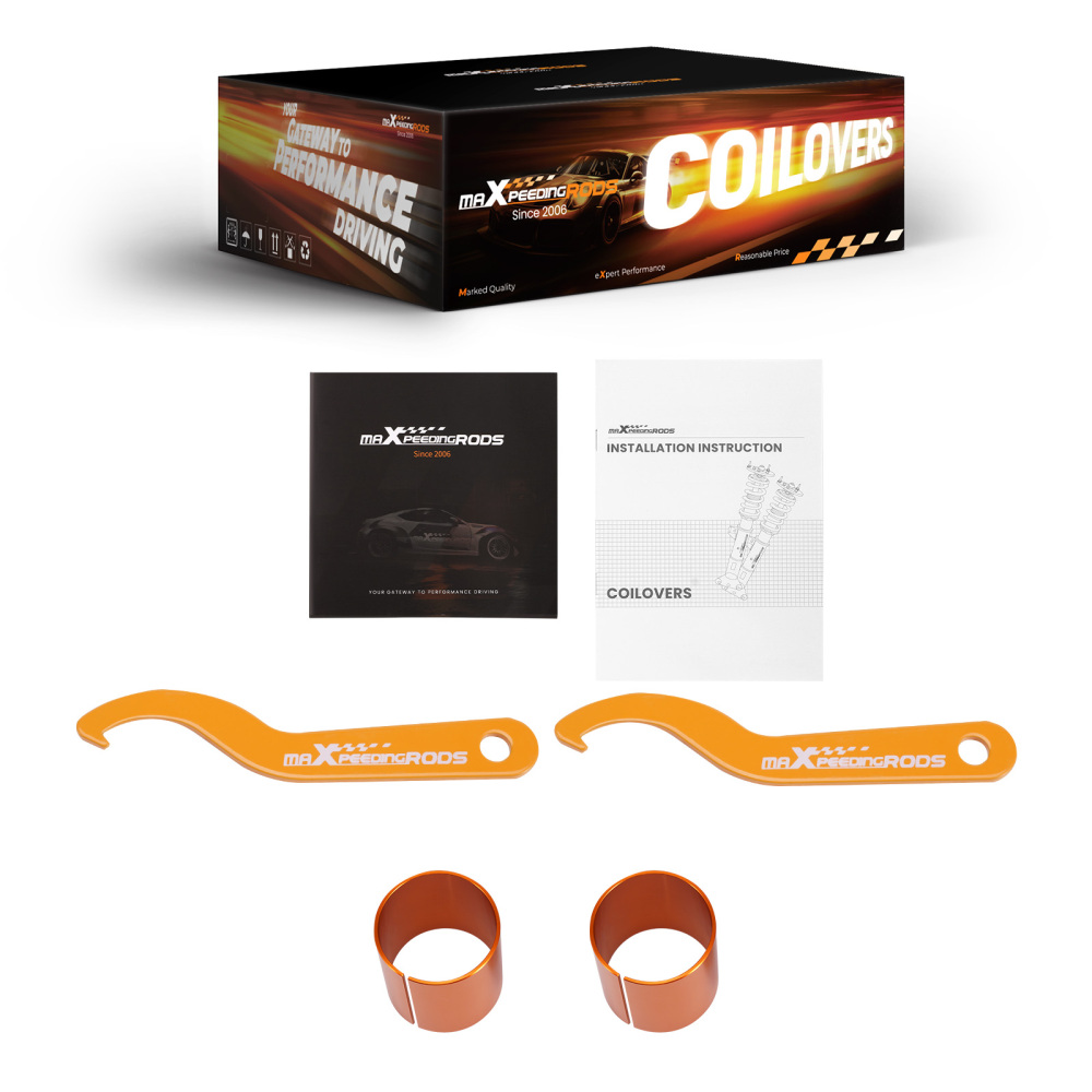 Kit de suspensión Coilover regulable / roscada compatible para BMW Serie 5 E39 Saloon 523i 2WD 1996-2003