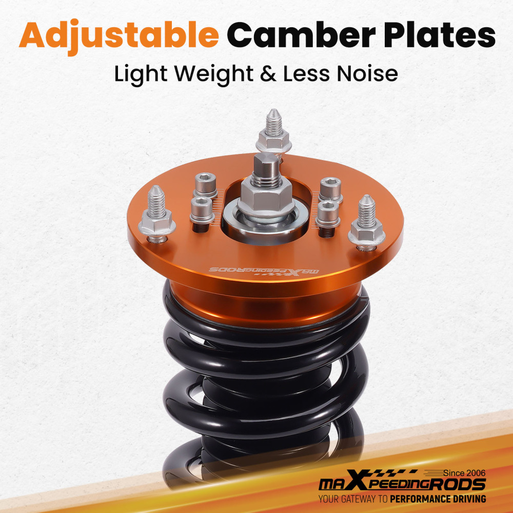 Kit de suspensión Coilover regulable / roscada compatible para BMW Serie 5 E39 Saloon 523i 2WD 1996-2003