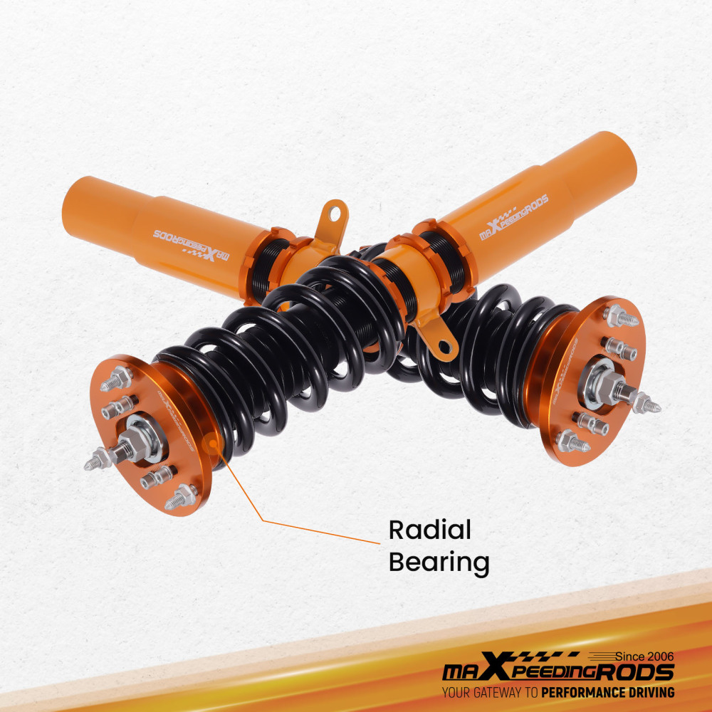 Kit de suspensión Coilover regulable / roscada compatible para BMW Serie 5 E39 Saloon 523i 2WD 1996-2003